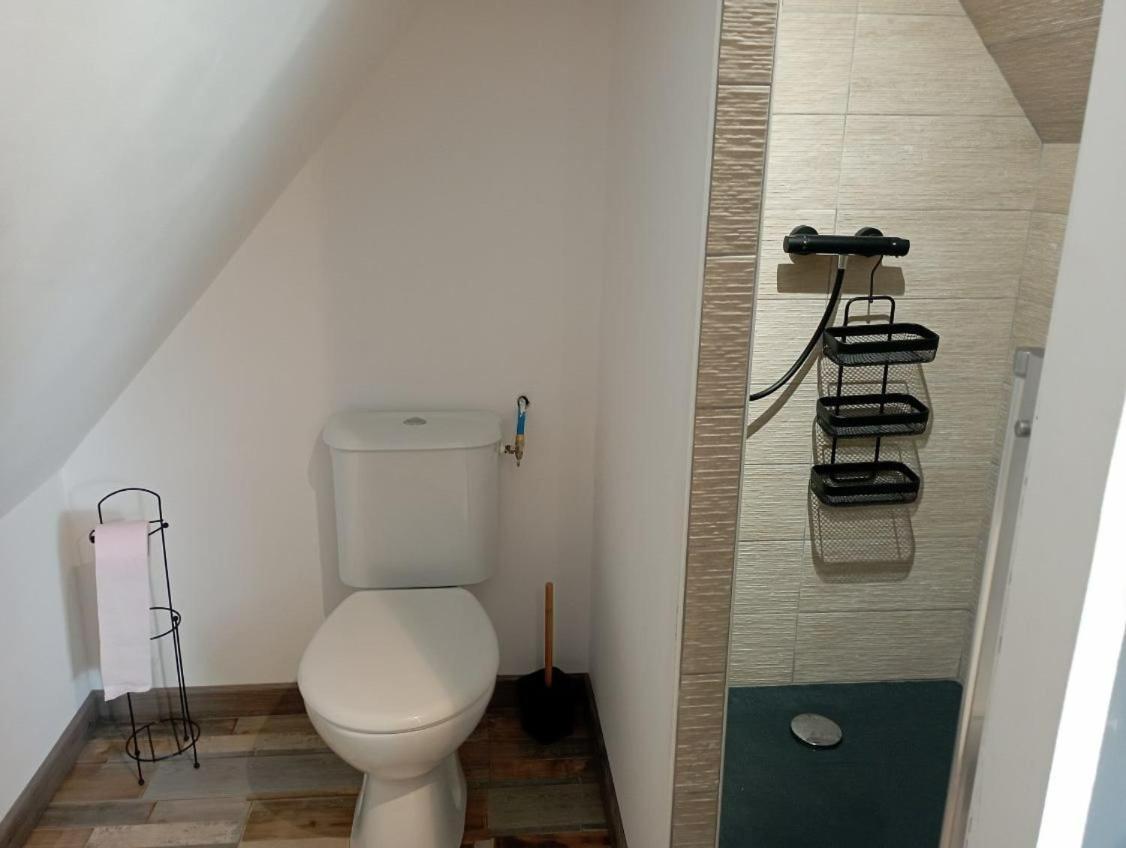 Gite Avec Son Bain Nordique Privatif Au Feu De Bois Pleubian Ngoại thất bức ảnh